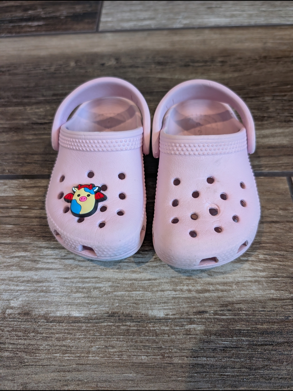 CROCS Kids Light Pink Slip-On Clogs